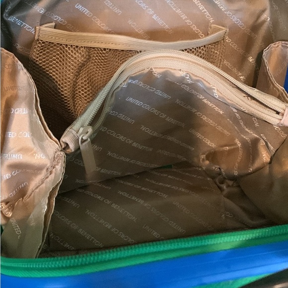 Benetton Hard Travel Case Crossbody - Picture 2 of 2